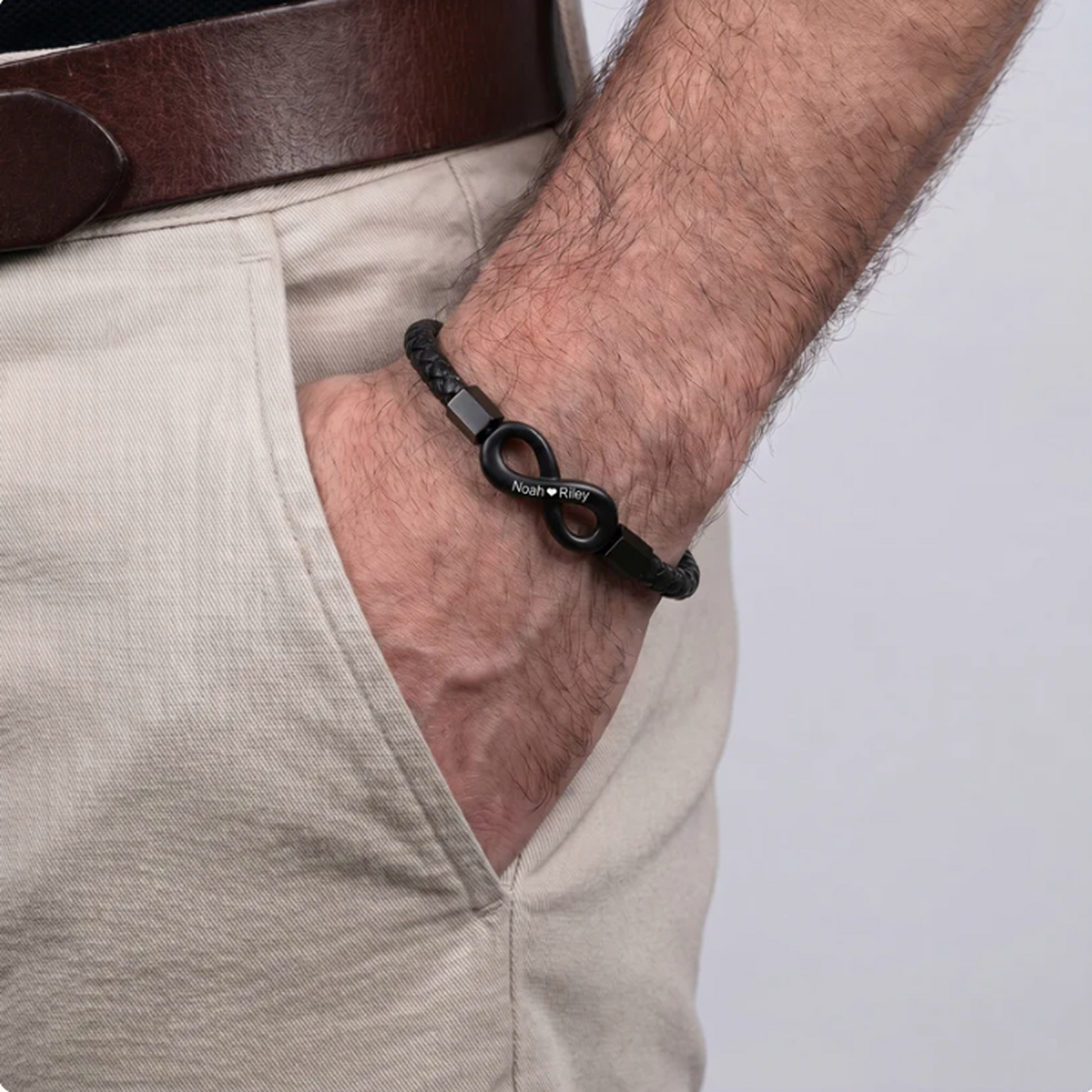 Personligt armband "Till min man"